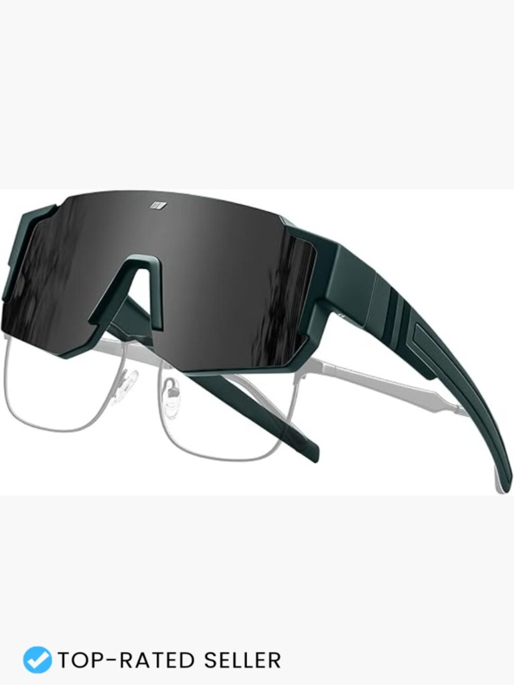 Oversized Sunglasses Over Glasses Polarized Fit Over UV400 Sports Shades